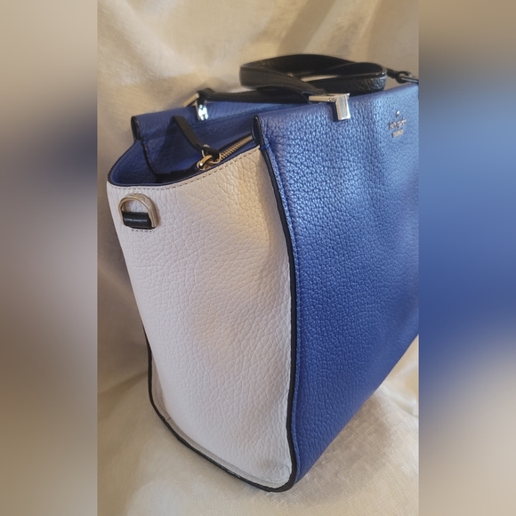 Kate Spade New York Chelsea Square Hayden Top Handle Satchel- Large Multi-color - Picture 5 of 15